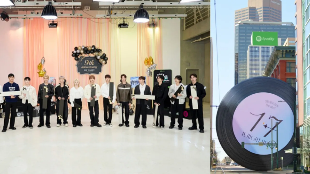 Rayakan Anniversary ke-9 dan Peluncuran Album '17 IS RIGHT HERE', SEVENTEEN Berkolaborasi dengan Spotify