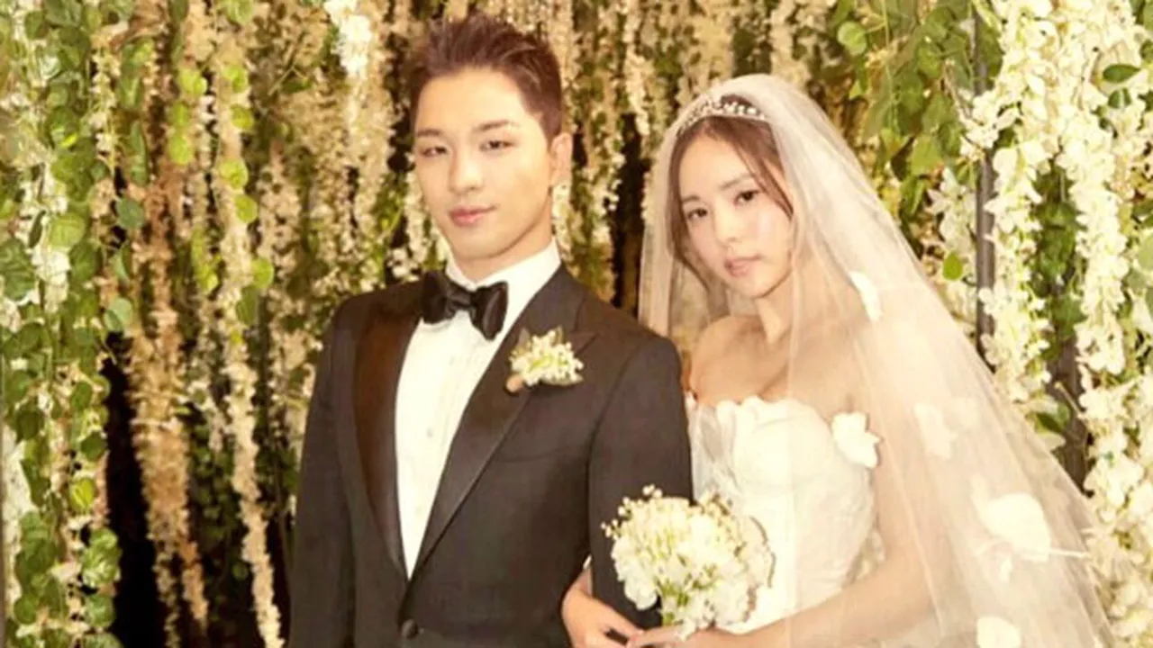 Rayakan Anniversary Pernikahan, Min Hyo Rin Sendirian Tak Ditemani Taeyang