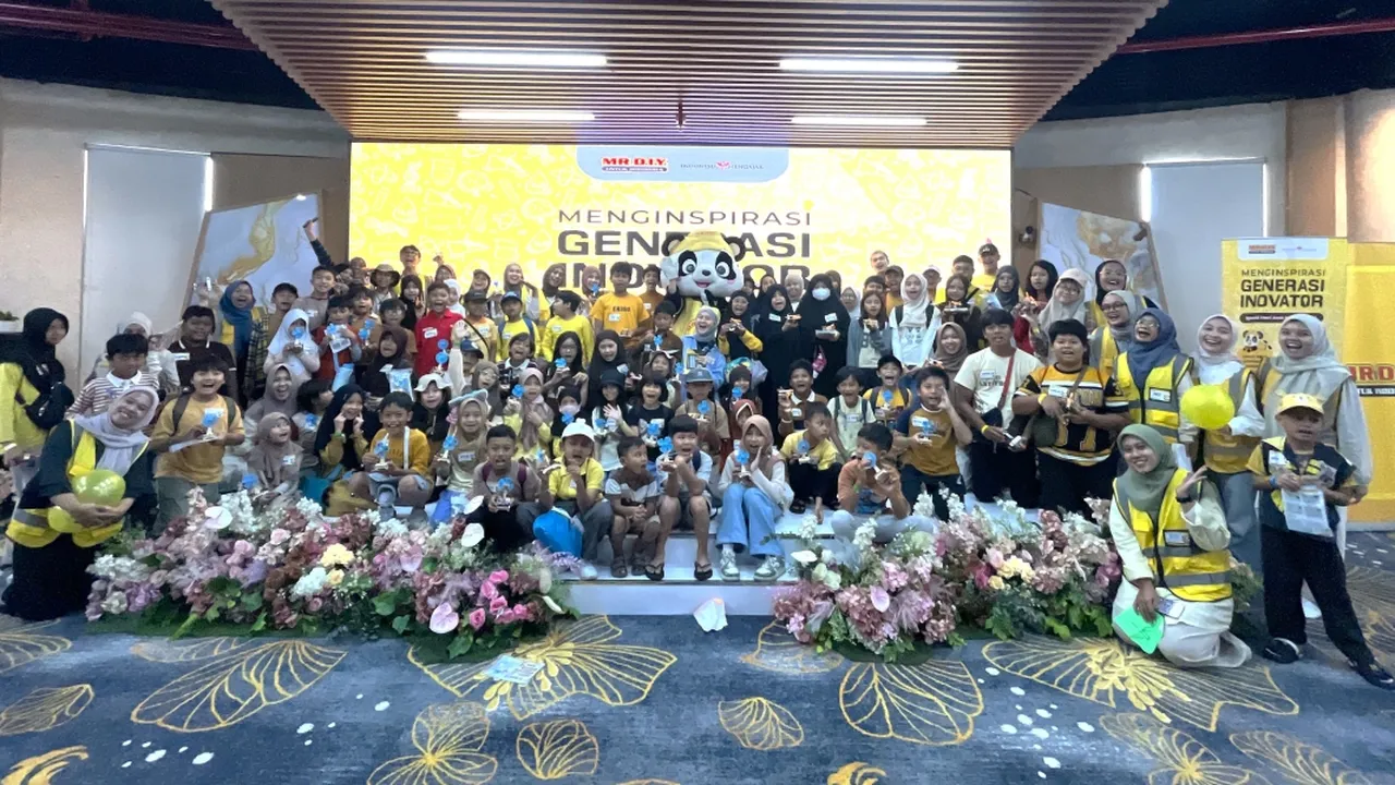 Rayakan Hari Anak Nasional, MR.D.I.Y. Indonesia Perluas Program STEM Kit untuk 8.600 Anak di Empat Kota
