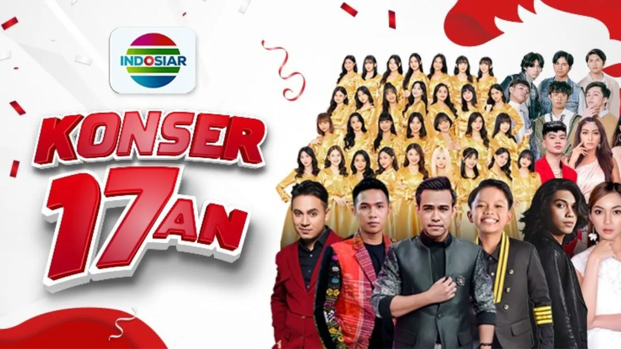 Rayakan Hari Kemerdekaan, Saksikan Konser 17an Indosiar Live dari Pantai Festival Ancol - Berikut Daftar Pengisi Acaranya!