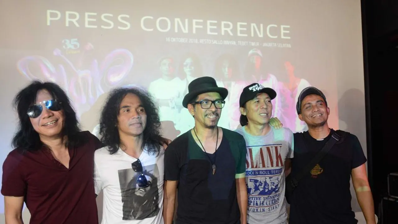 Rayakan Ulang Tahun ke-35, Slank Gelar Konser di GBK
