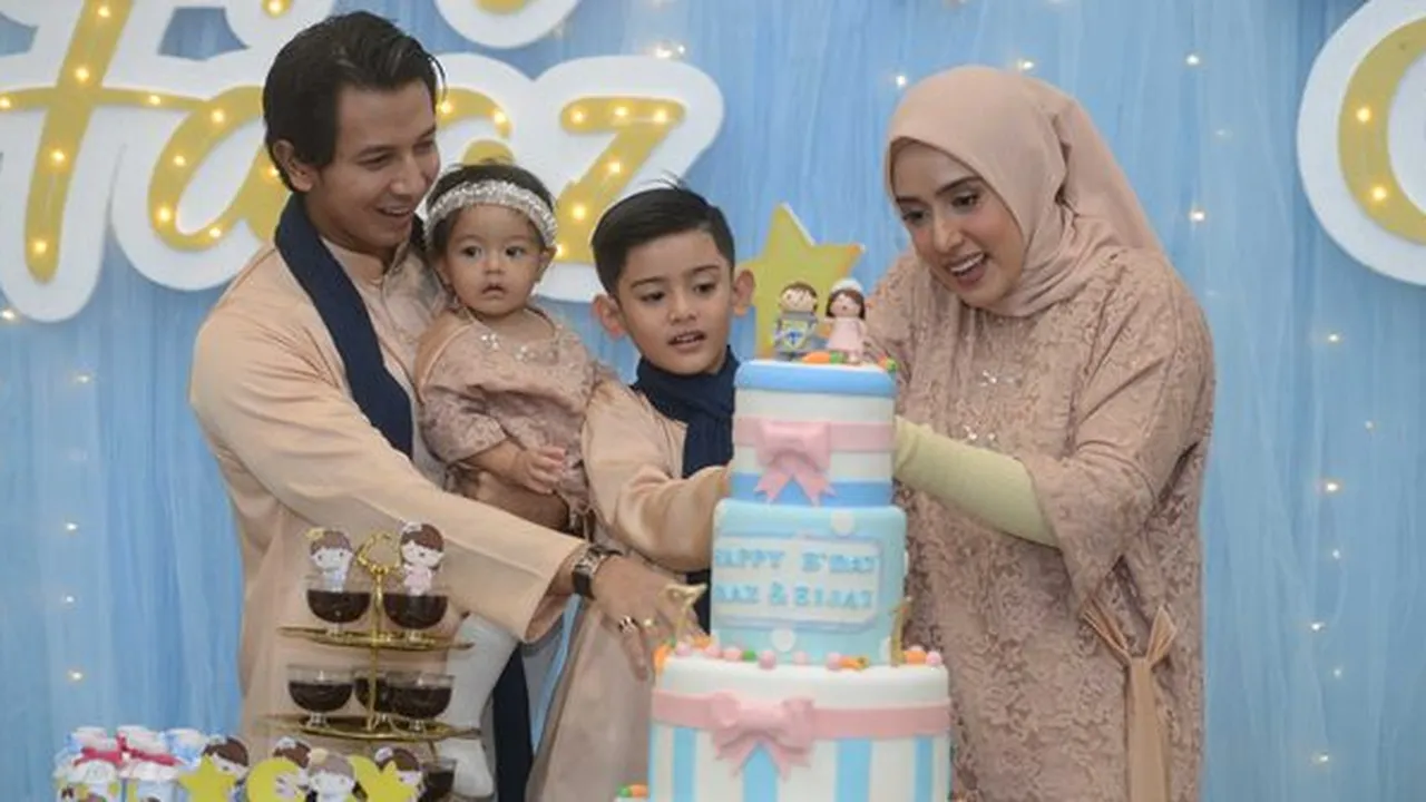 Rayakan Ultah Anak di Hari Pernikahan, Suami Fairuz A Rafiq: Biar Irit Biaya