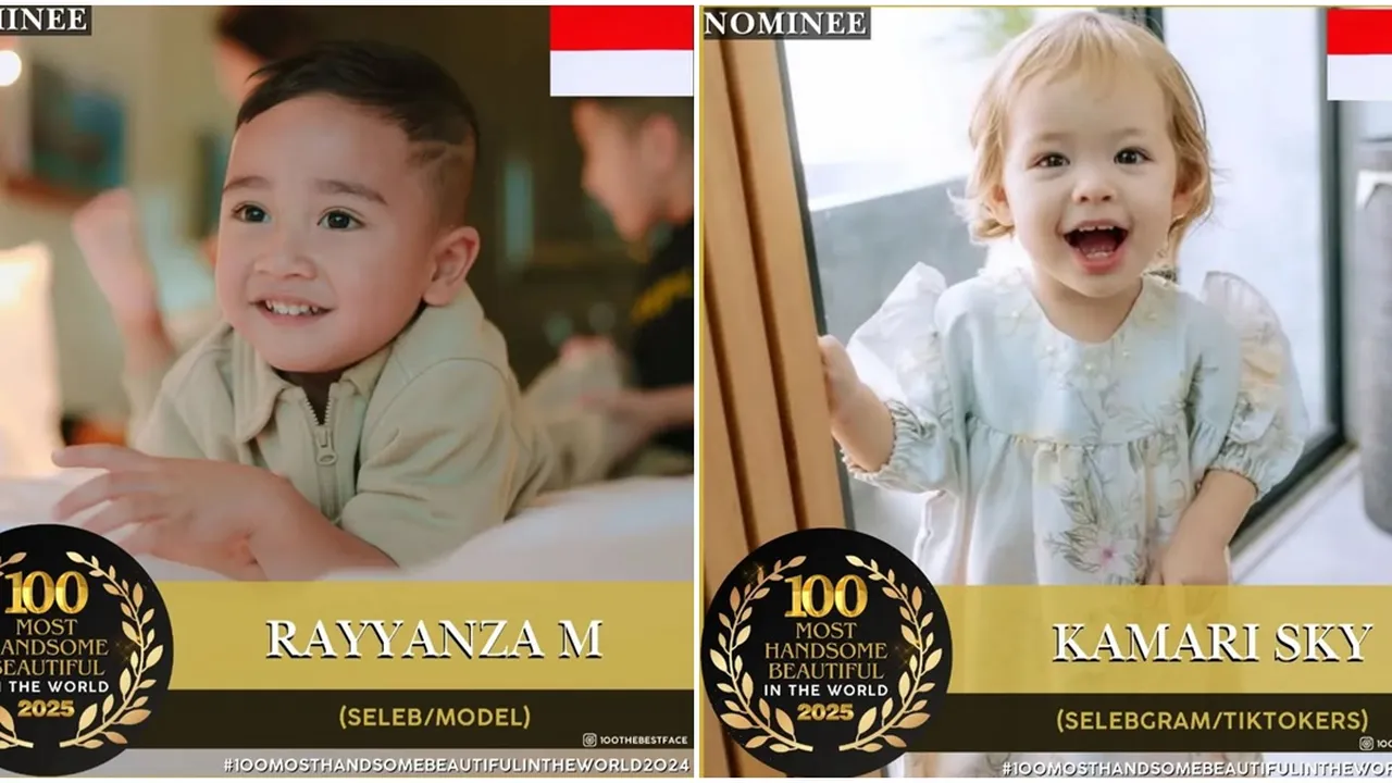 Rayyanza, Kamari, dan Abe Abraham dalam Daftar 100 Handsome and Beautiful 2025