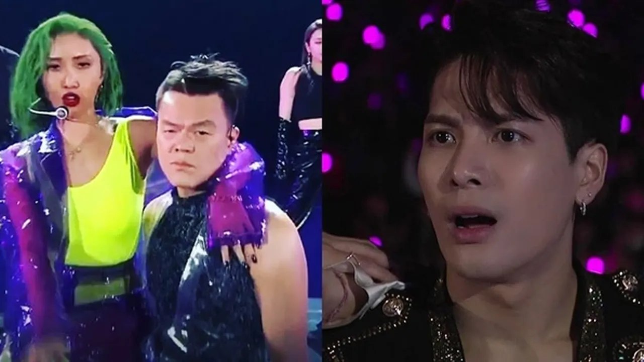 Reaksi Kocak Jackson GOT7 Lihat Kolaborasi JYP & Hwasa MAMAMOO di MAMA 2019