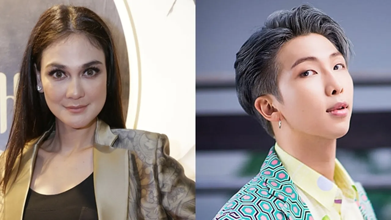 Reaksi Luna Maya 'Fangirling' Lihat RM BTS Hadir di Grammy Awards 2019 Reaksi Luna Maya 'Fangirling' Lihat RM BTS Hadir di Grammy Awards 2019