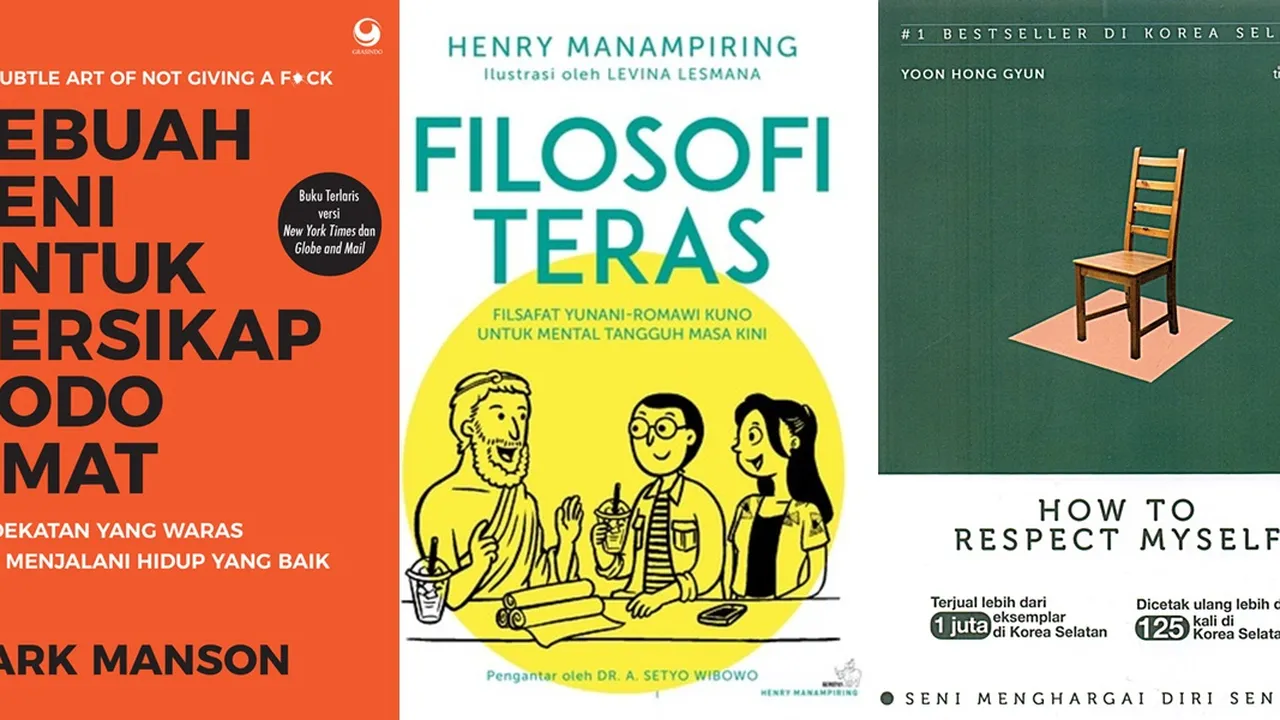 6 Rekomendasi Buku Self Improvement yang Wajib Dibaca, Langkah Memulai Upgrade Diri Terbaik