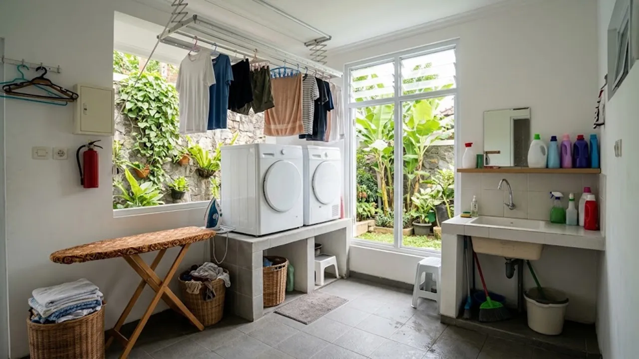 Rekomendasi Perlengkapan buat Laundry Room agar Makin Nyaman dan Efisien Rekomendasi Perlengkapan buat Laundry Room agar Makin Nyaman dan Efisien
