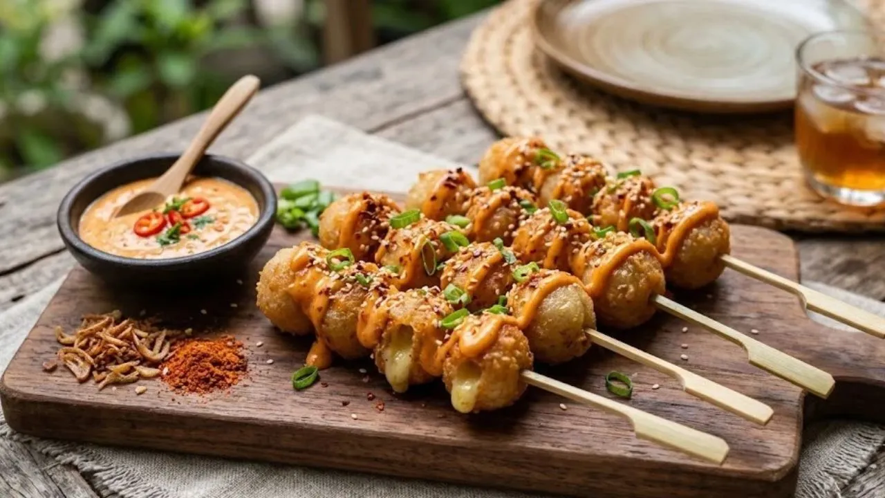 Resep Cilor Isi Keju dengan Saus Mayo Pedas, Gurih, dan Creamy
