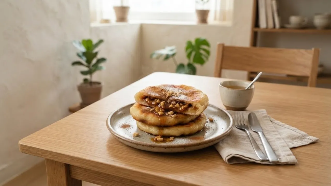 Resep Hotteok Korea, Pancake Isi Gula Merah dan Kayu Manis yang Lumer dan Lembut