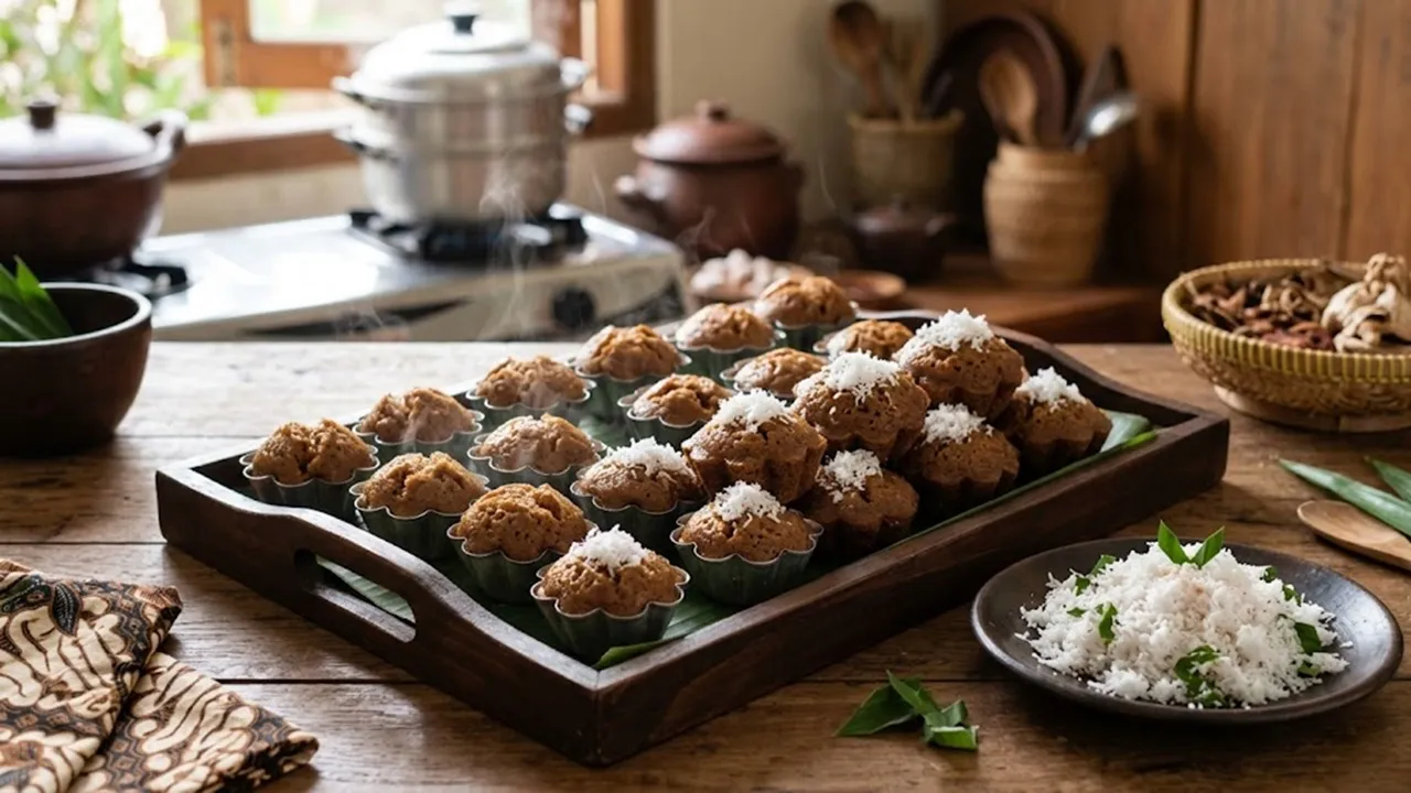 Resep Kue Apem Gula Merah Empuk dan Mekar, Cocok untuk Camilan di Rumah