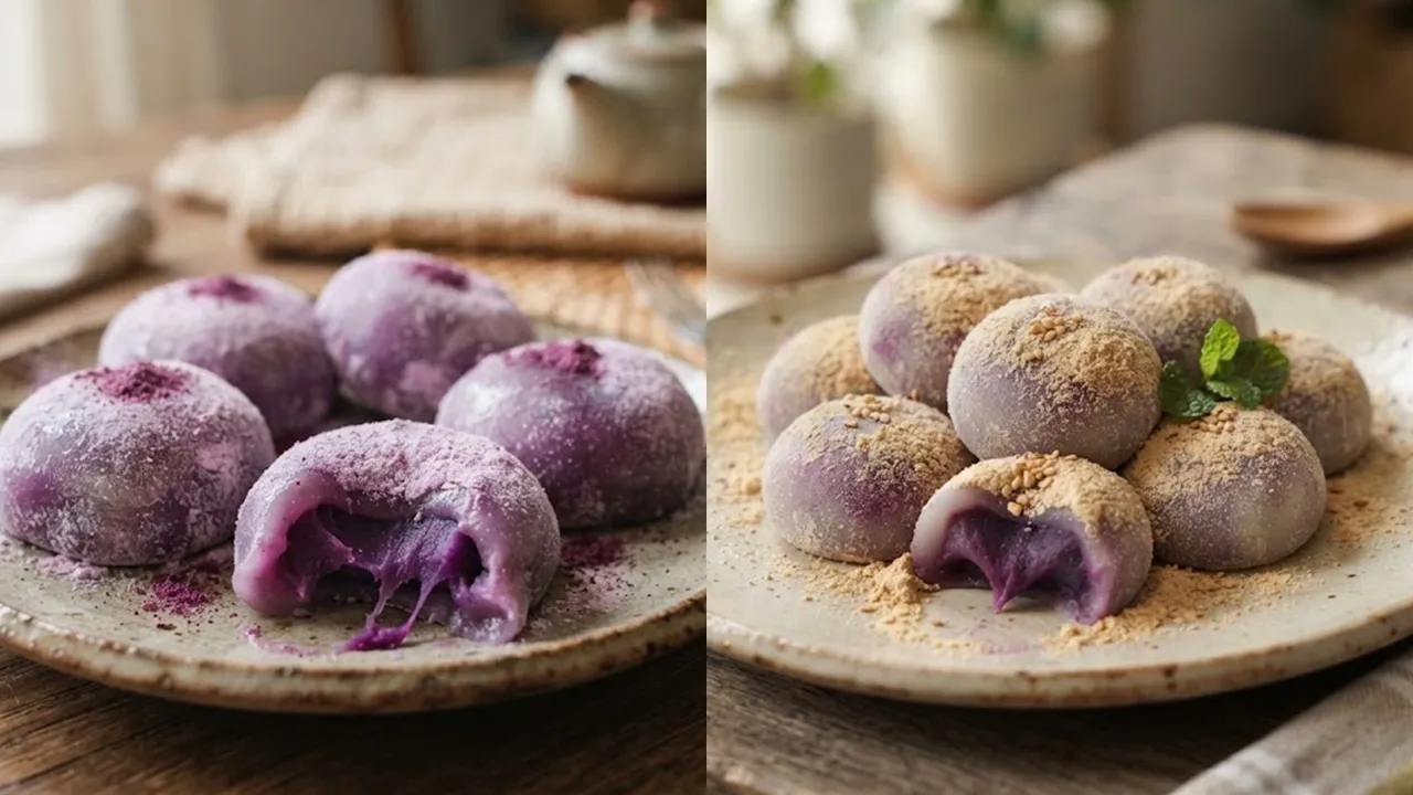 Resep Mochi Ubi Ungu yang Kenyal dan Nagih, Bentuknya Lucu