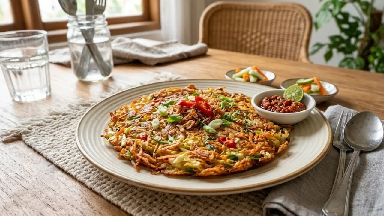 Resep Telur Dadar Kol dan Wortel yang Renyah, Sensasi Krispi Bikin Nagih