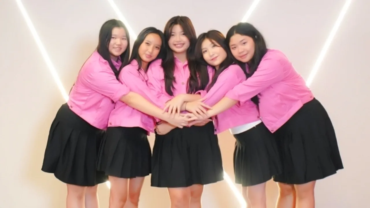 Resmi Debut Lewat Single 'Bully No Bully', Intip Perjalanan Panjang PinkDice Sejak Masa Trainee