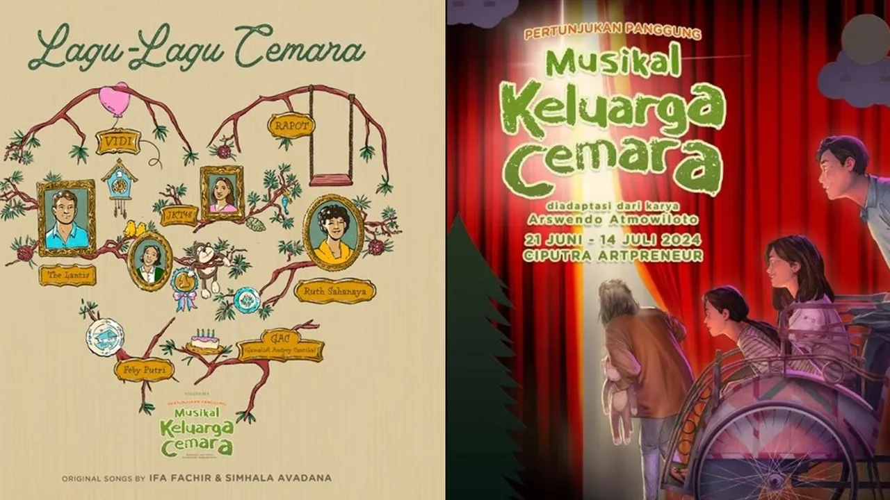 Review Album Lagu-Lagu Cemara (OST Musikal Keluarga Cemara): Hangat, Penuh Semangat, dan Menyentuh Hati
