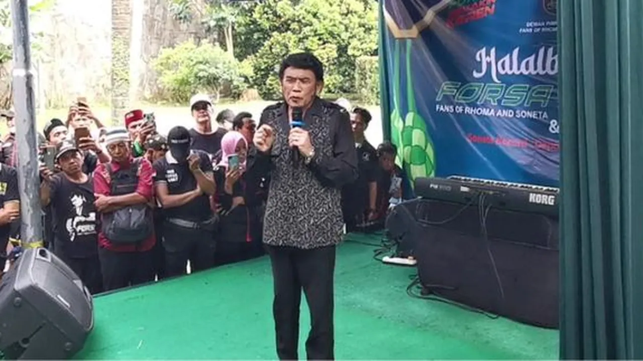 Rhoma Irama Soal Kebebasan Ridho Rhoma, Ikut Senang Katanya