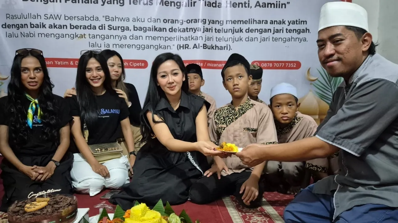 Rilis Single Debut, Florina Editha Pilih Berbagi Bahagia Bersama Anak Yatim