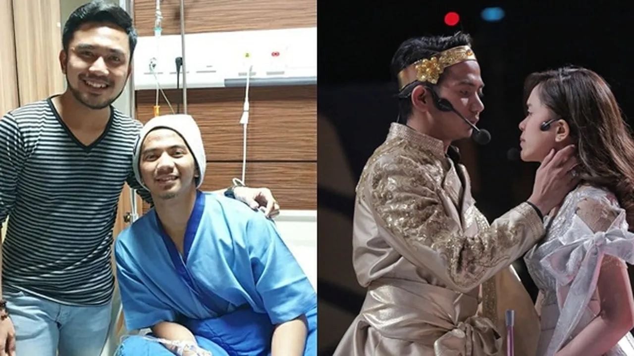 Rizki DA2 Sempat Dirawat di RS, Dijenguk Lesti dan Rayakan Anniversary