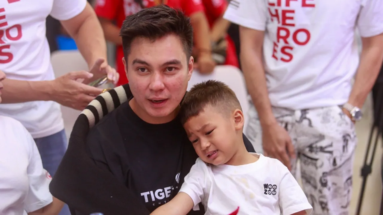 Ruang Kantor Baru Baim Wong Ambruk, Raffi Ahmad Beri Doa dan Semangat