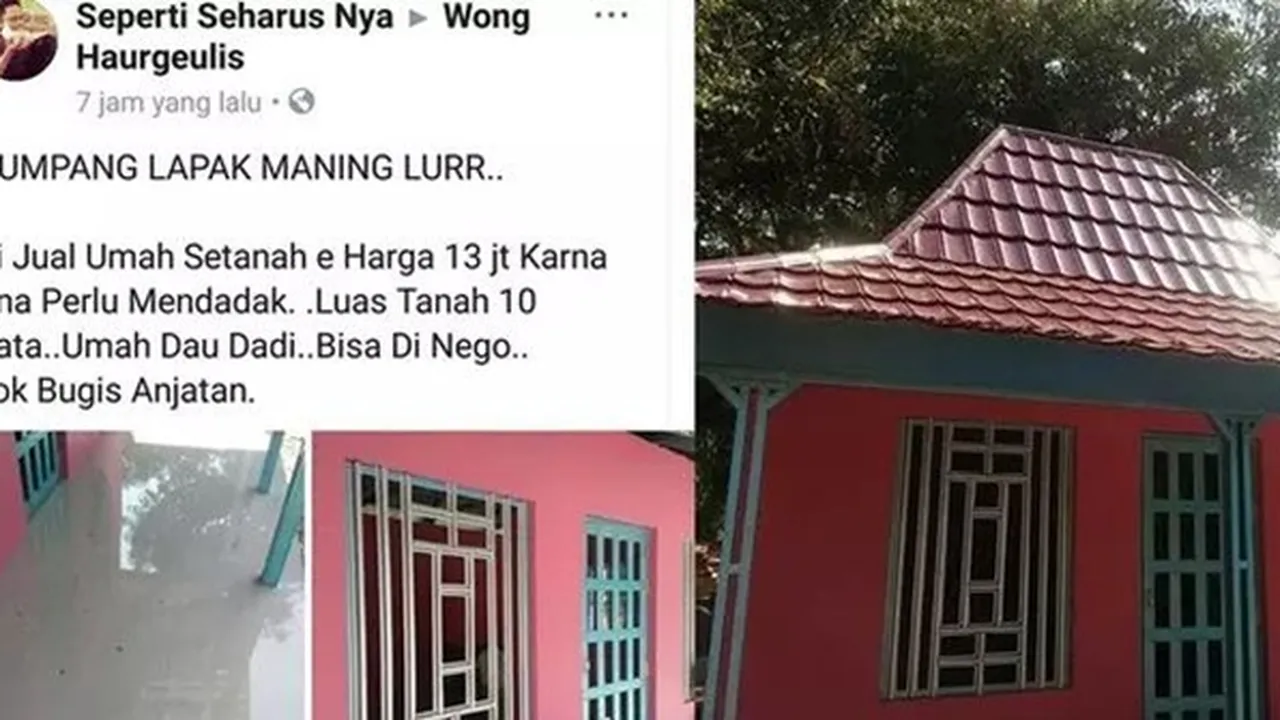 Rumah Ini Dijual Murah Seharga 13 Juta, Tapi Lokasinya Bikin Merinding