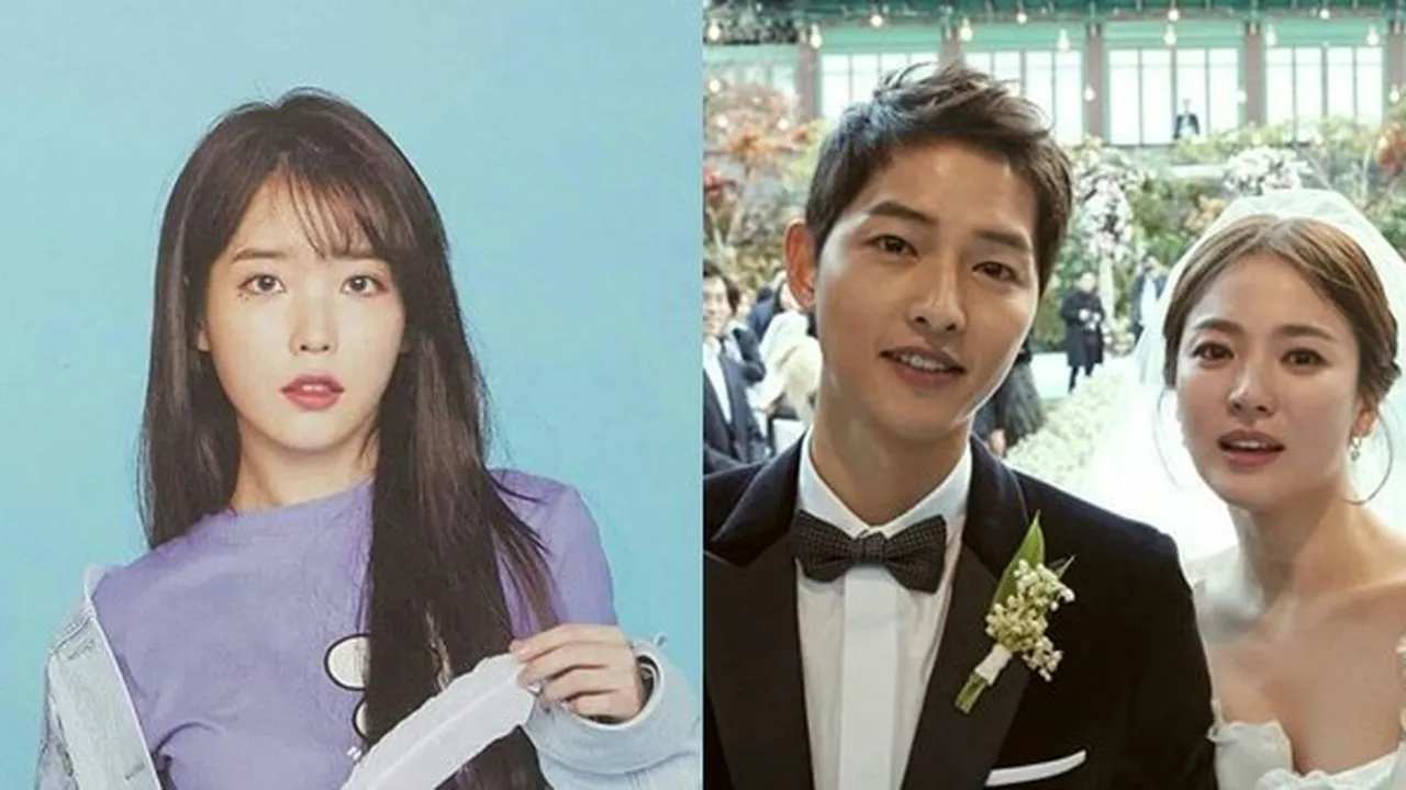 Saat Konser, IU Gugup Dilihat Song Song Couple di Barisan Depan