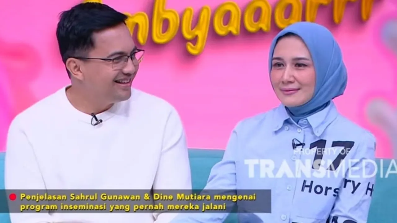 Sahrul Gunawan dan Istri Dua Kali Gagal Inseminasi, Sudah Tidak Berharap Karena Hal Ini....