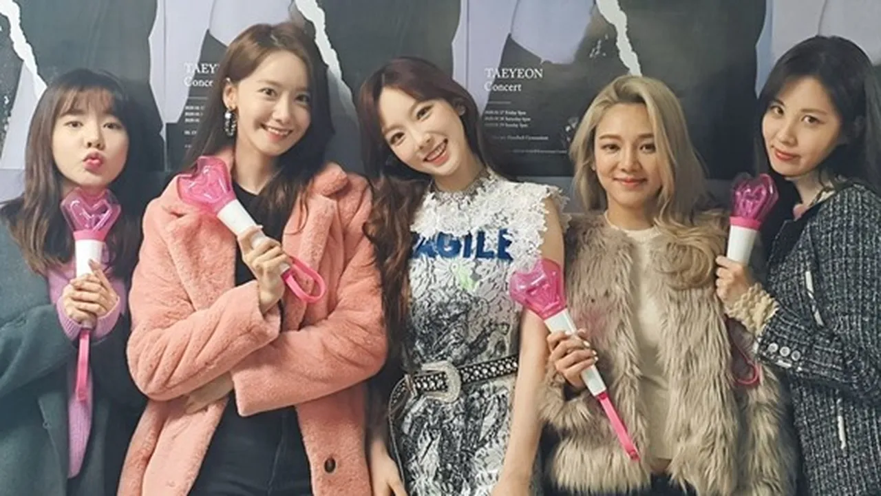 Saksikan Konser Taeyeon Girl's Generation, Member Lain Tulis Pesan Manis di Instagram
