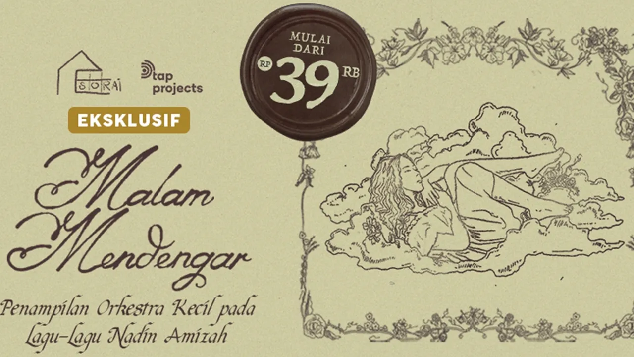 Saksikan Showcase Malam Mendengar - Nadin Amizah, Penampilan Bersama Orkestra Kecil