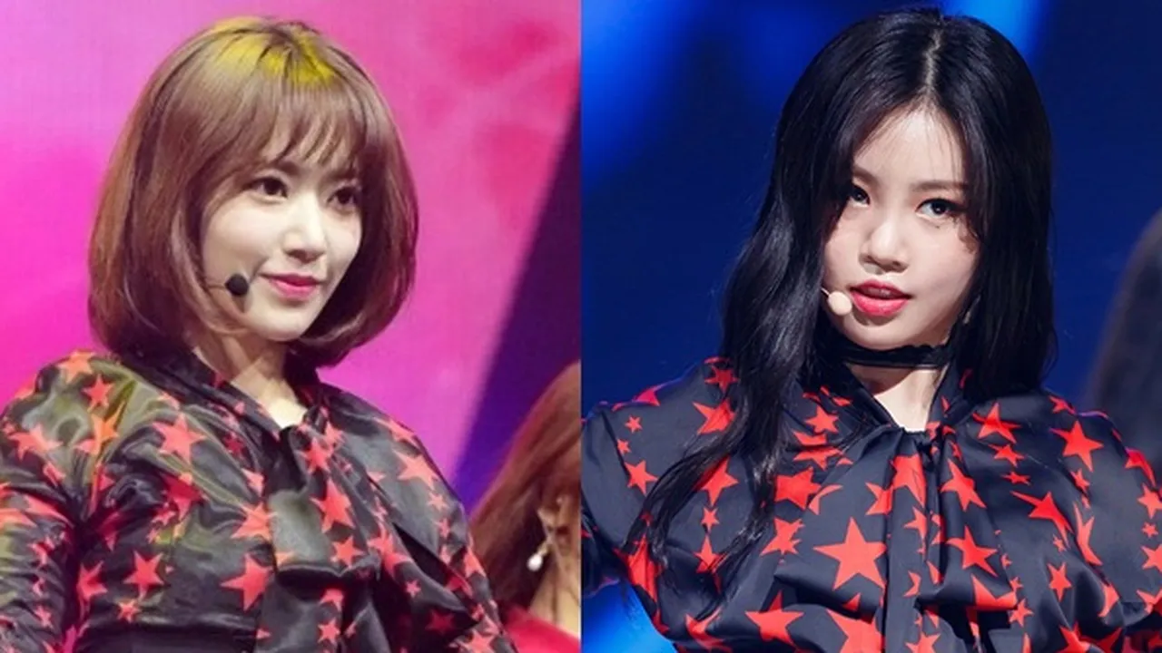 Sakura IZONE dan Soojin (G)I-DLE Pakai Busana Sama, Siapa Yang Lebih Kece? Sakura IZONE dan Soojin (G)I-DLE Pakai Busana Sama, Siapa Yang Lebih Kece?