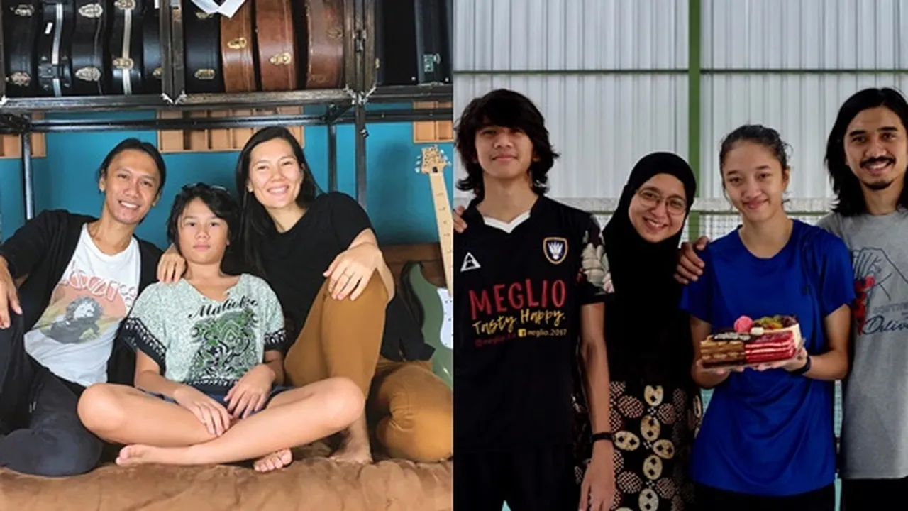 Sama-Sama Hidup Sederhana, Ini Sederet Potret Keluarga Eross Candra dan Duta Sheila on 7 yang Selalu Harmonis