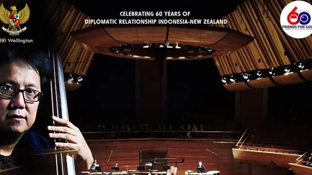 Sambut 60 Tahun Diplomatik, Edo Kondologit dan Erwin Gutawa Konser di Selandia Baru