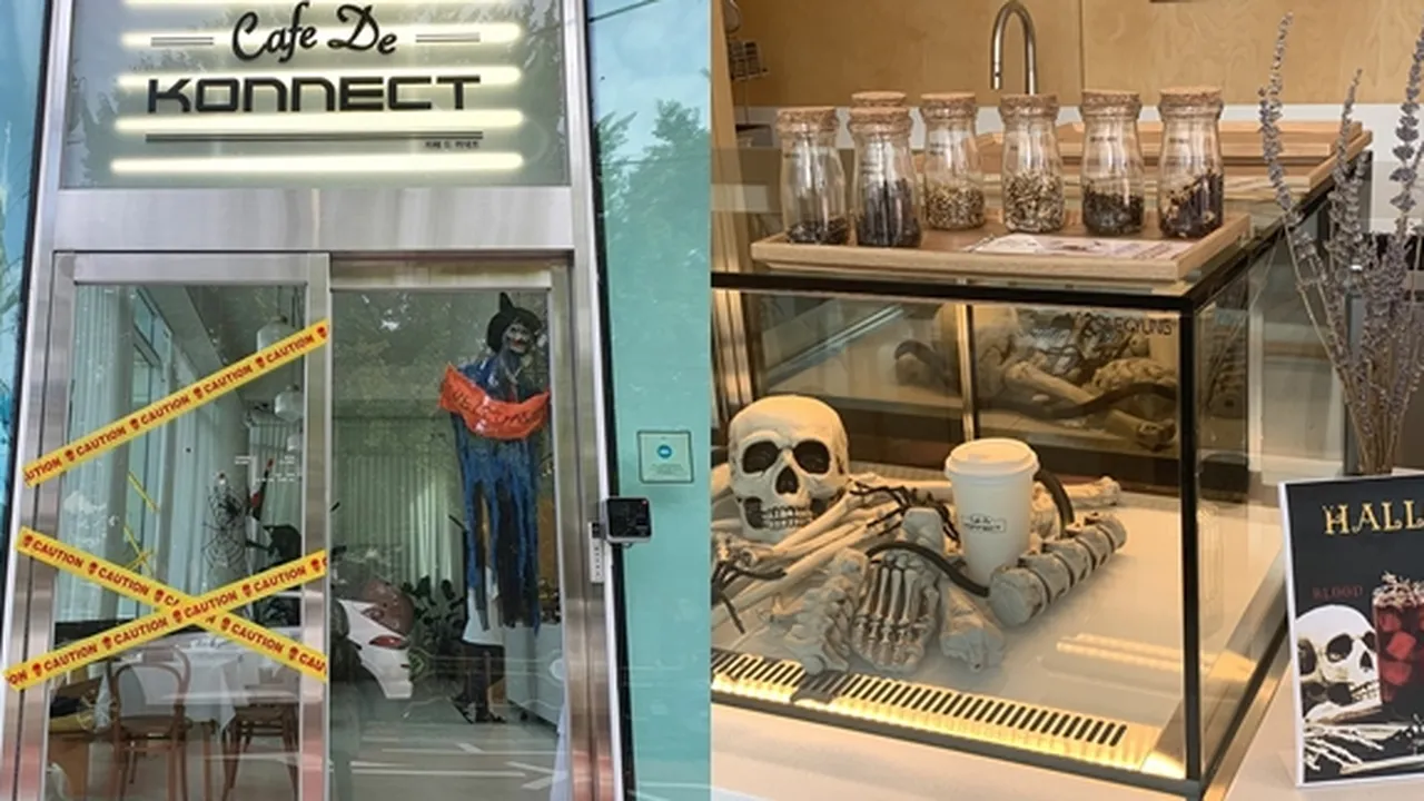 Sambut Halloween, Ini 7 Potret Seram Cafe Milik Agensi Kang Daniel yang Bikin Netizen Terpukau