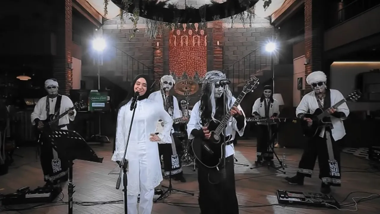 Sambut Ramadan Kuburan Band Gandeng Nabila Taqiyyah Nyanyikan Ramadhan Istimewa Versi Live Remake