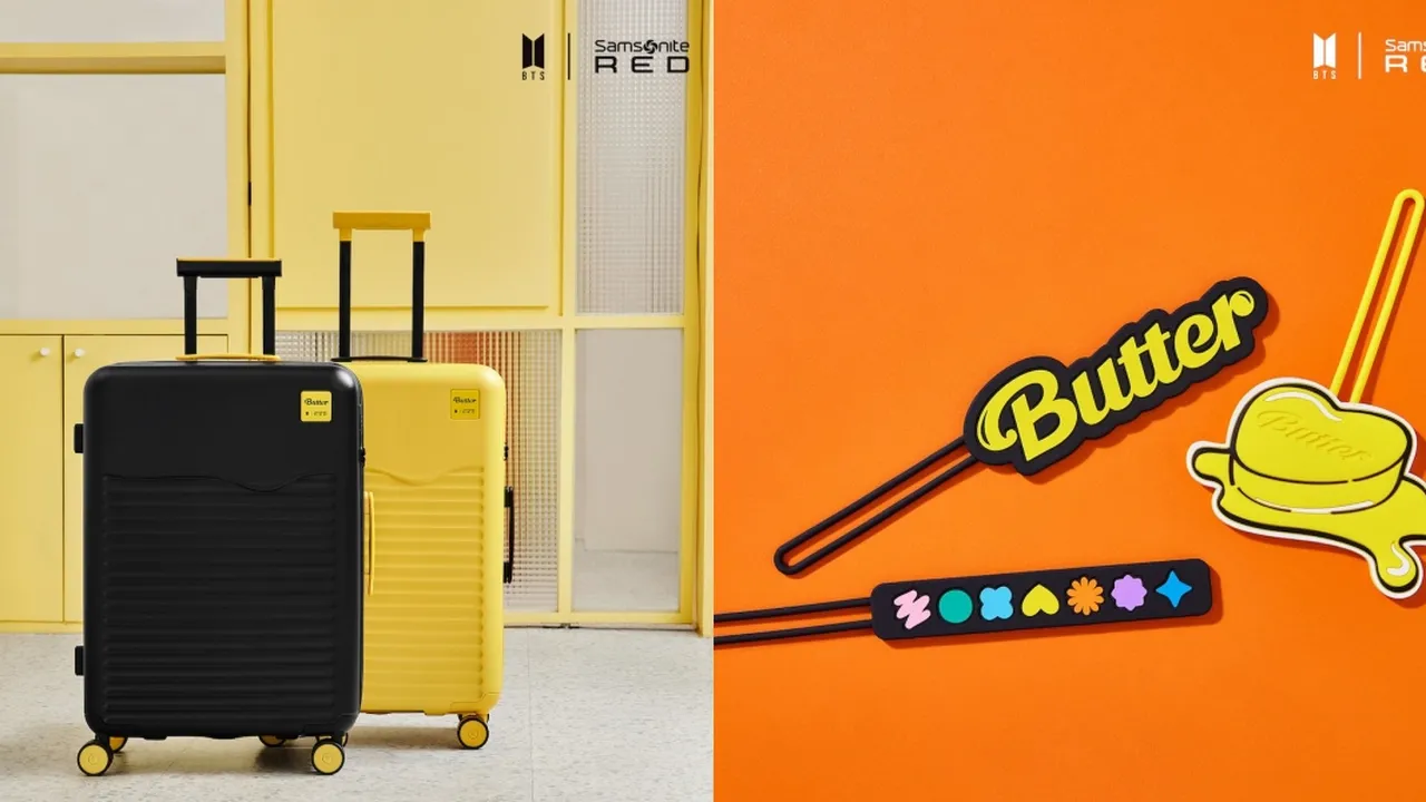 Samsonite RED Luncurkan Koleksi Eksklusif ‘BTS Butter’, Hadirkan 12 Produk Keren!