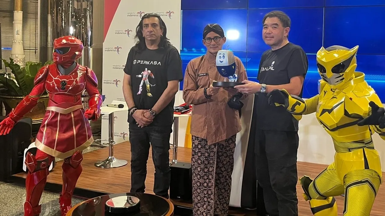 Sandiaga Uno Apresiasi 'Balpil' Animasi Superheroes Karya Anak Negeri
