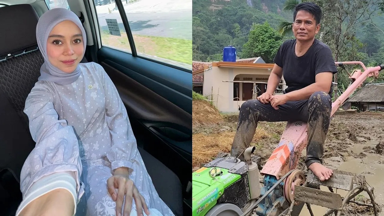 Sang Ayah Endang Mulyana Unggah Foto Naik Traktor - Komentar Lesti Kejora Singkat