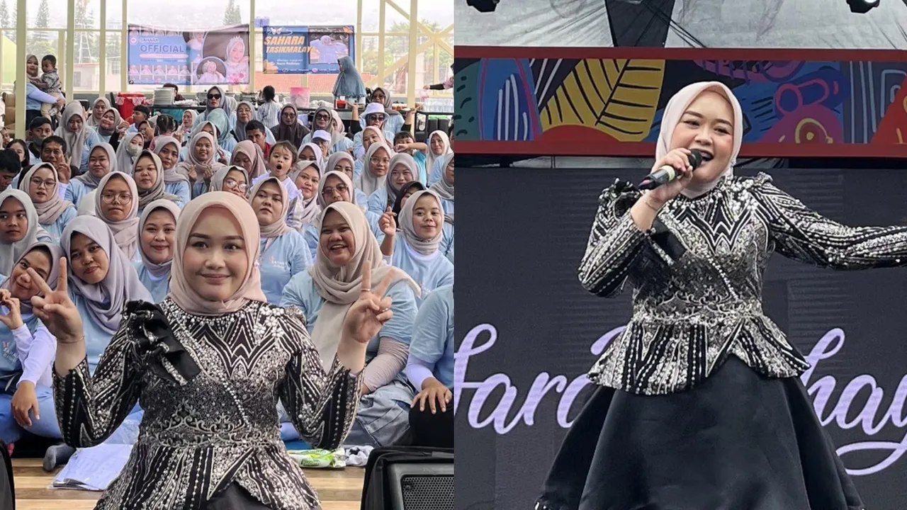 Sara Rahayu Bahagia Bertemu Fans di Meet and Greet Sahara