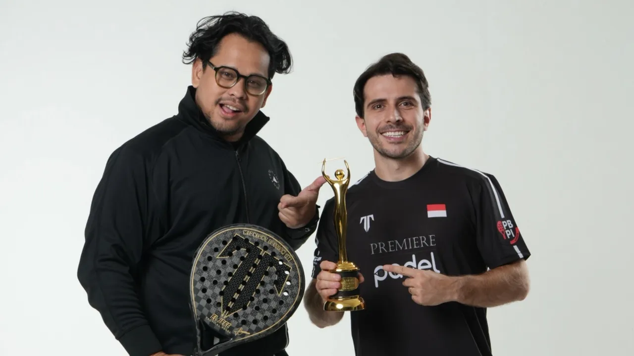 Satrio Alexa Ikut Bawa Padel Indonesia Naik Kelas
