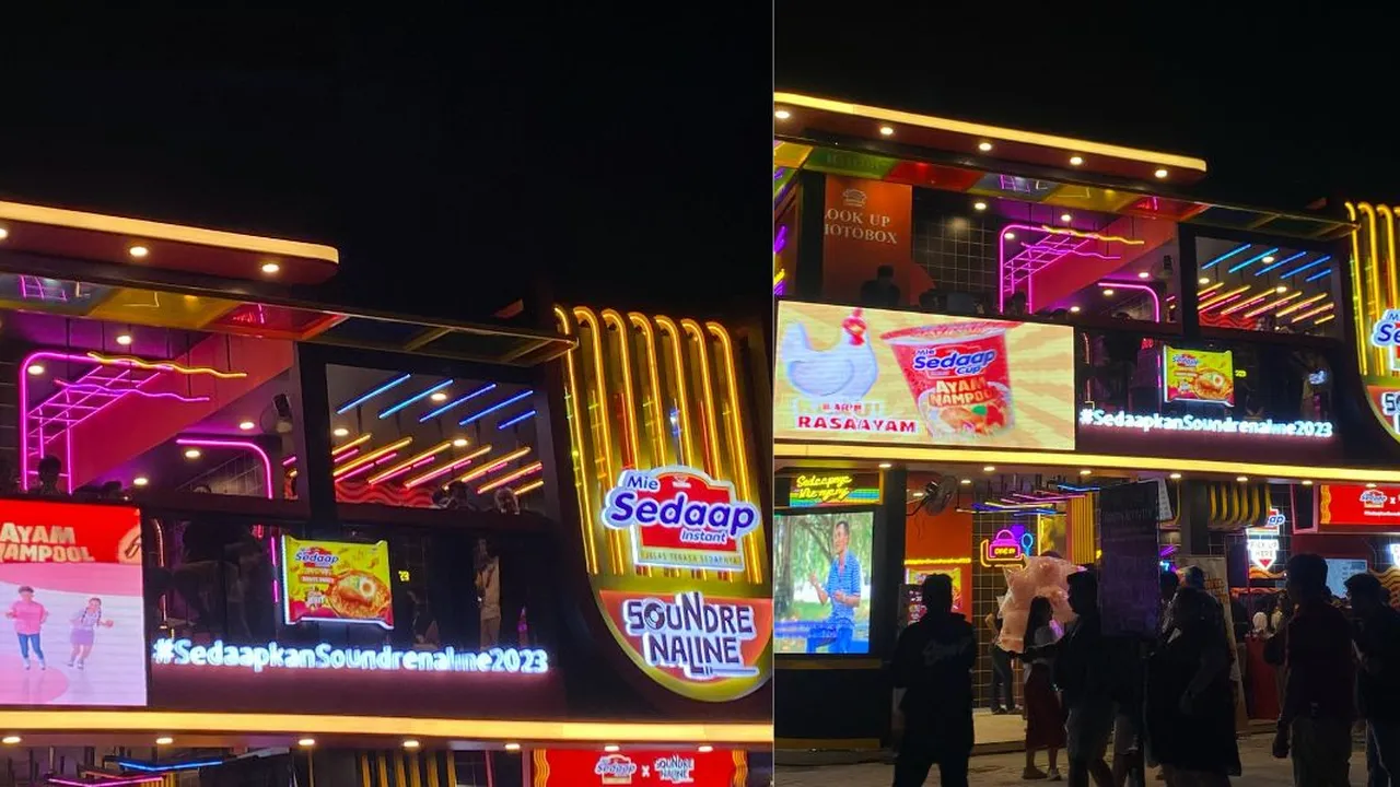 Mie Sedaap Kejutkan Soundrenaline 2023 dengan Varian Baru Rawit Bingit Rasa Ayam Jerit dan Aktivitas Seru! Mie Sedaap Kejutkan Soundrenaline 2023 dengan Varian Baru Rawit Bingit Rasa Ayam Jerit dan Aktivitas Seru!