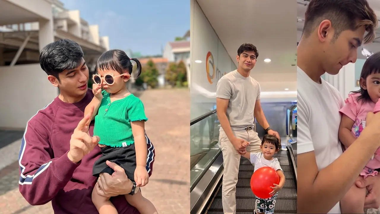 Sederet Kebersamaan Teuku Ryan dan Moana, Sempatkan Main - Quality Time Bareng