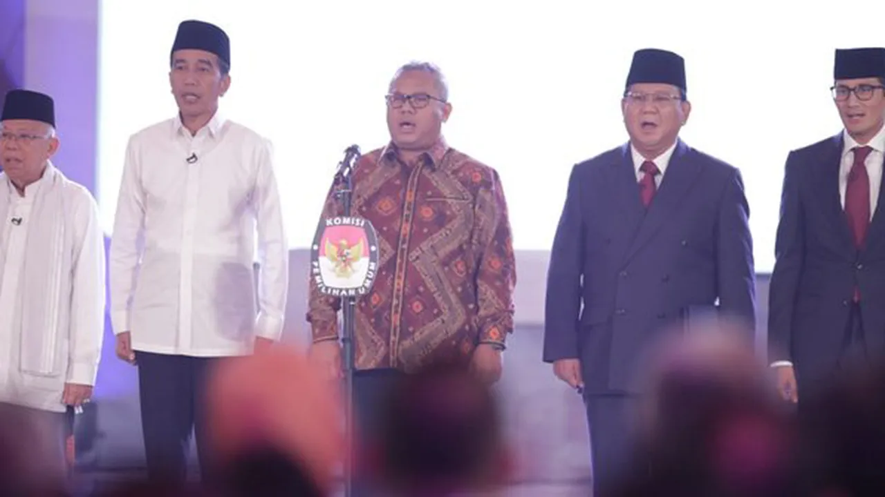 Sederet Kejadian Unik di Debat Capres Pertama, Ada Prabowo Joget!