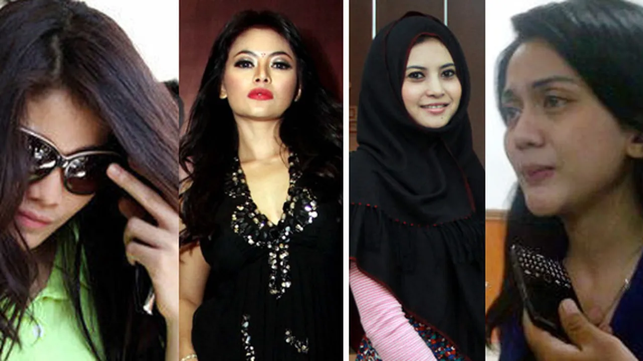 Sederet Model Cantik dan Seksi Yang Dekat Dengan Kasus Hukum