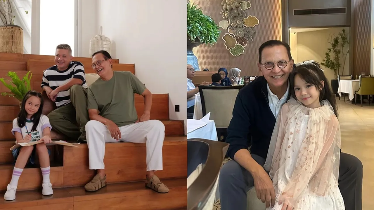 Sederet Potret Roy Marten Bareng Gempi yang Jarang Tersorot, Kasih Sayang Keduanya Terasa saat Bersama