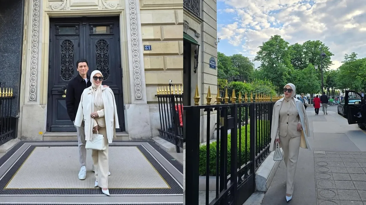 Sederet Potret Syahrini dan Reino Barack Asyik Liburan di Paris, Jalani Private Shopping yang Mewah