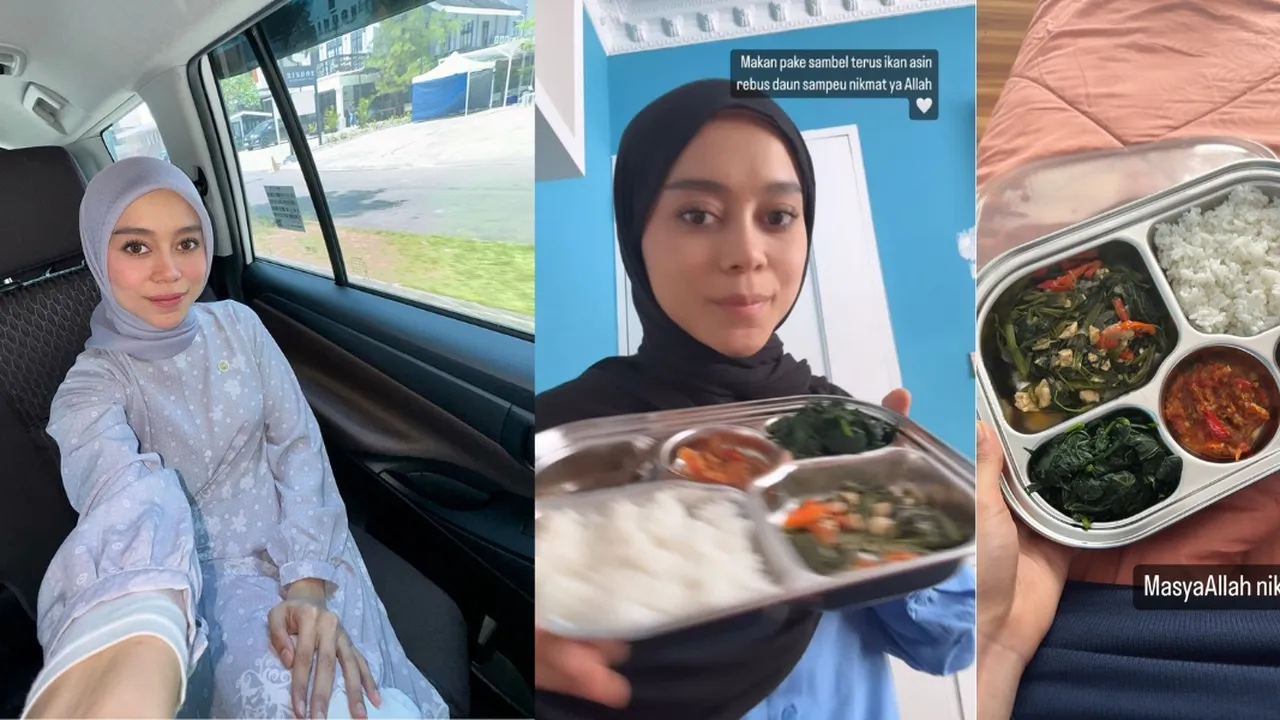 Sederhana, Lesti Kejora Makan Sambel Lauk Ikan Asin: Nikmat Ya Allah
