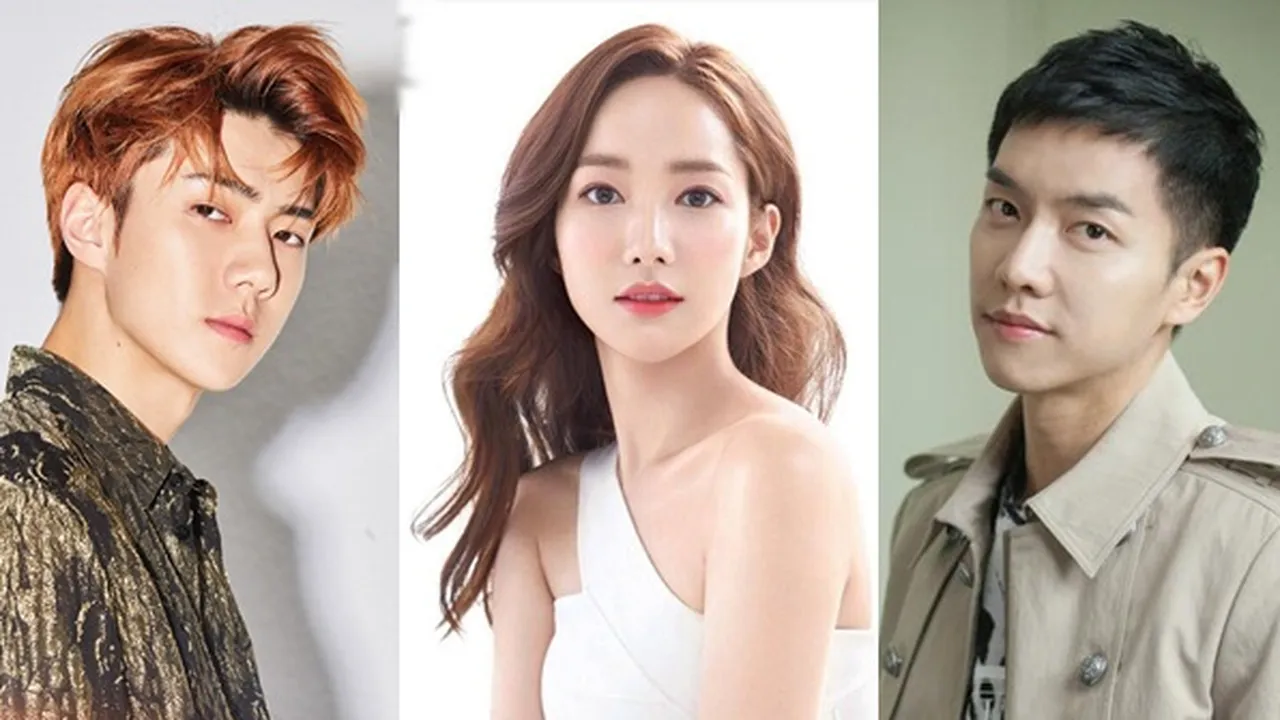 Sehun EXO Makan Bareng Park Min Young, Lee Seung Gi & Cast 'Busted! 2'