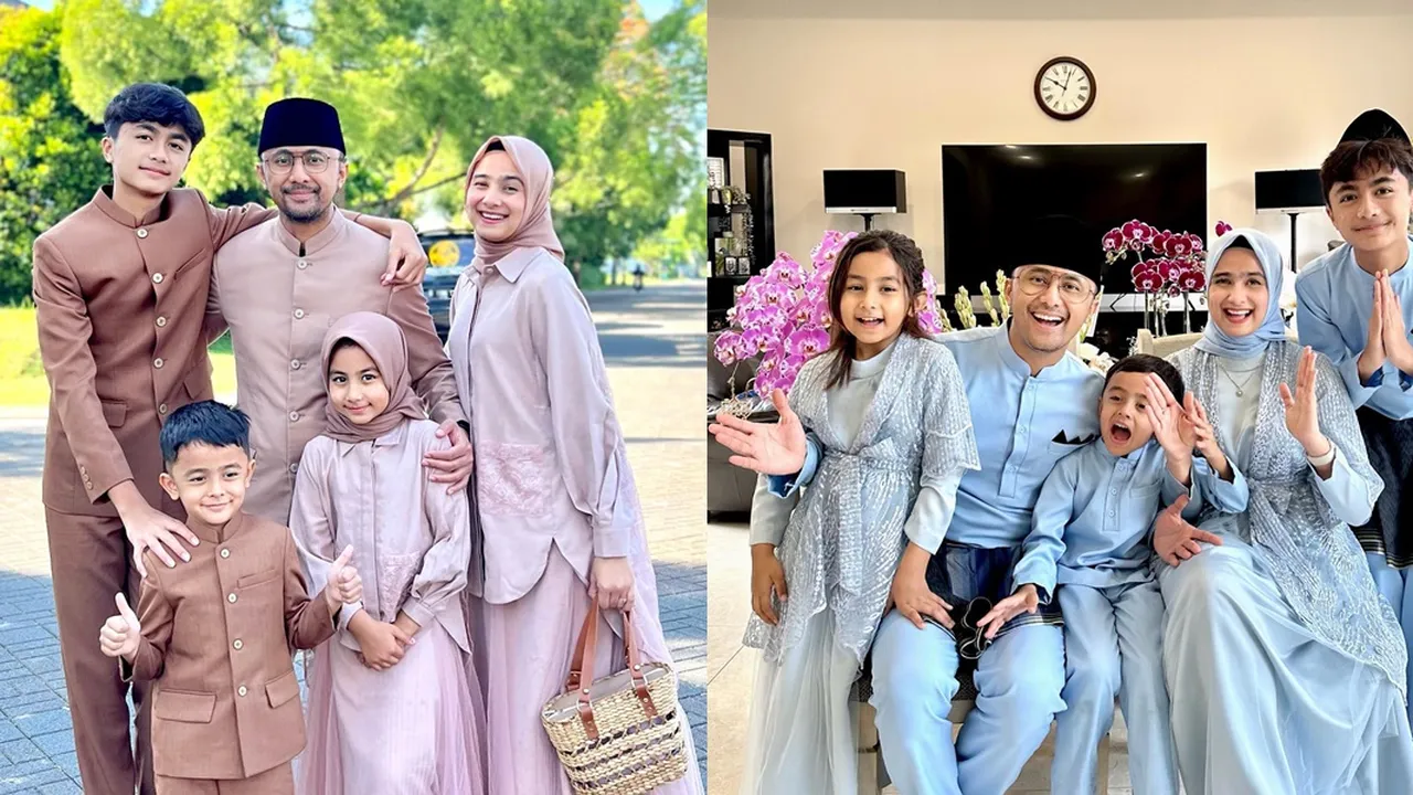 Good Looking Semua, Ini 7 Potret Keluarga Hengky Kurniawan - Anak Cowok Mirip Bapaknya yang Cewek Mirip Ibunya