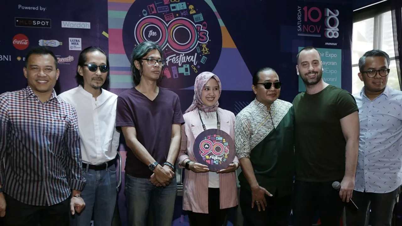 Selain Band Lokal, 90's Festival Hadirkan Blue dan The Moffatts