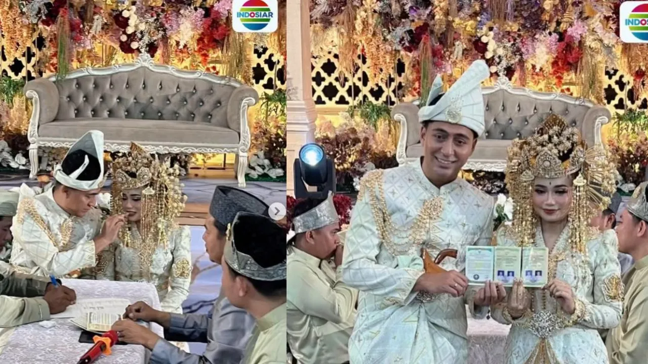 Selamat, Aulia DA dan Cahu Resmi Menikah Setelah 7 Tahun Pacaran