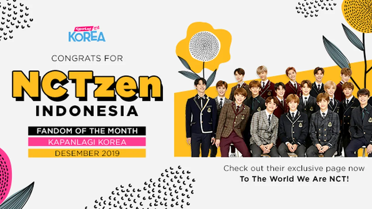 Selamat, Inilah Fandom of The Month Versi Kapanlagi Korea Bulan Desember Selamat, Inilah Fandom of The Month Versi Kapanlagi Korea Bulan Desember