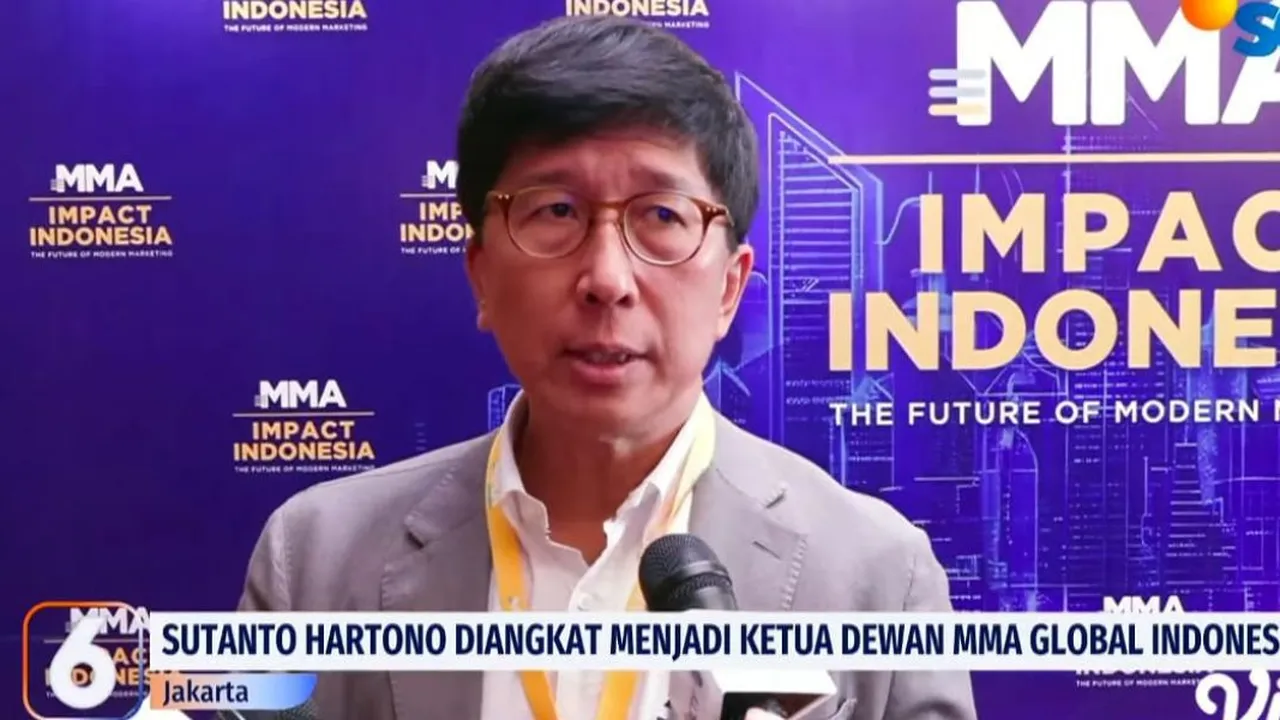Selamat, Sutanto Hartono Managing Director Emtek Terpilih Menjadi Chairperson MMA Global Indonesia Selamat, Sutanto Hartono Managing Director Emtek Terpilih Menjadi Chairperson MMA Global Indonesia